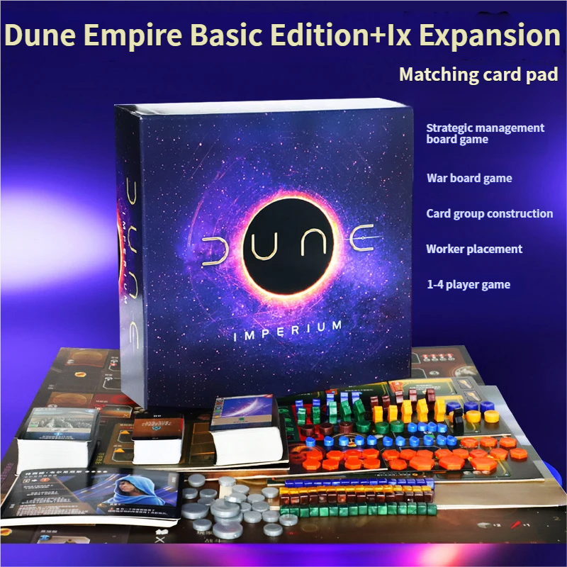 Board Game Empire - Dune Empire War Board Game Complete