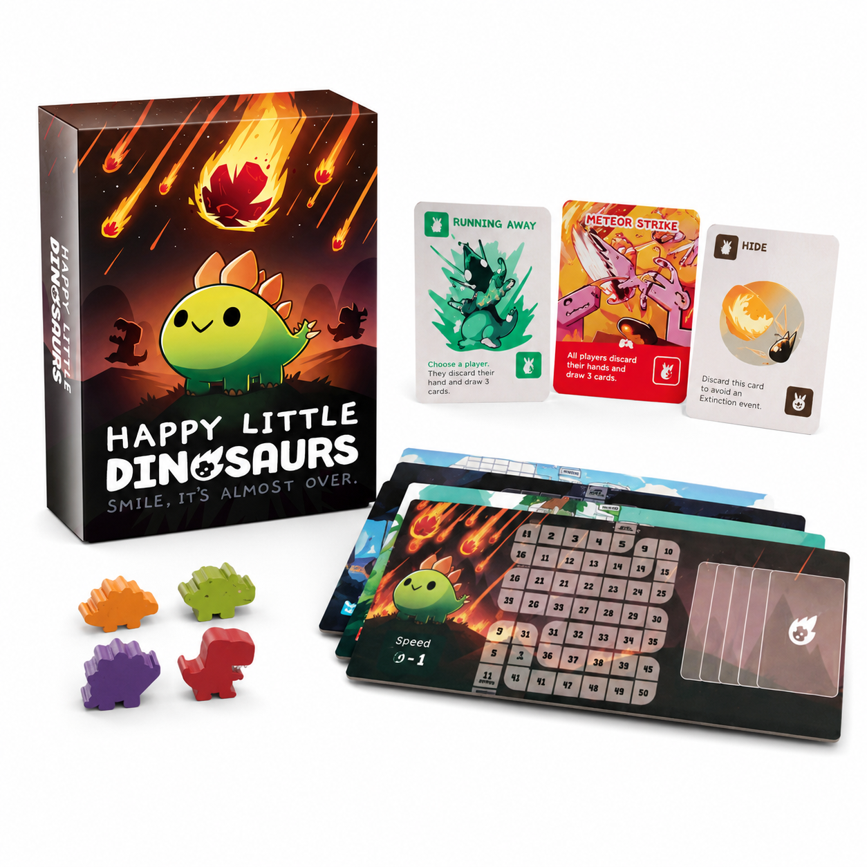 Strategy Board Game - Happy Little Dinosaurs Cute Survival Strategy