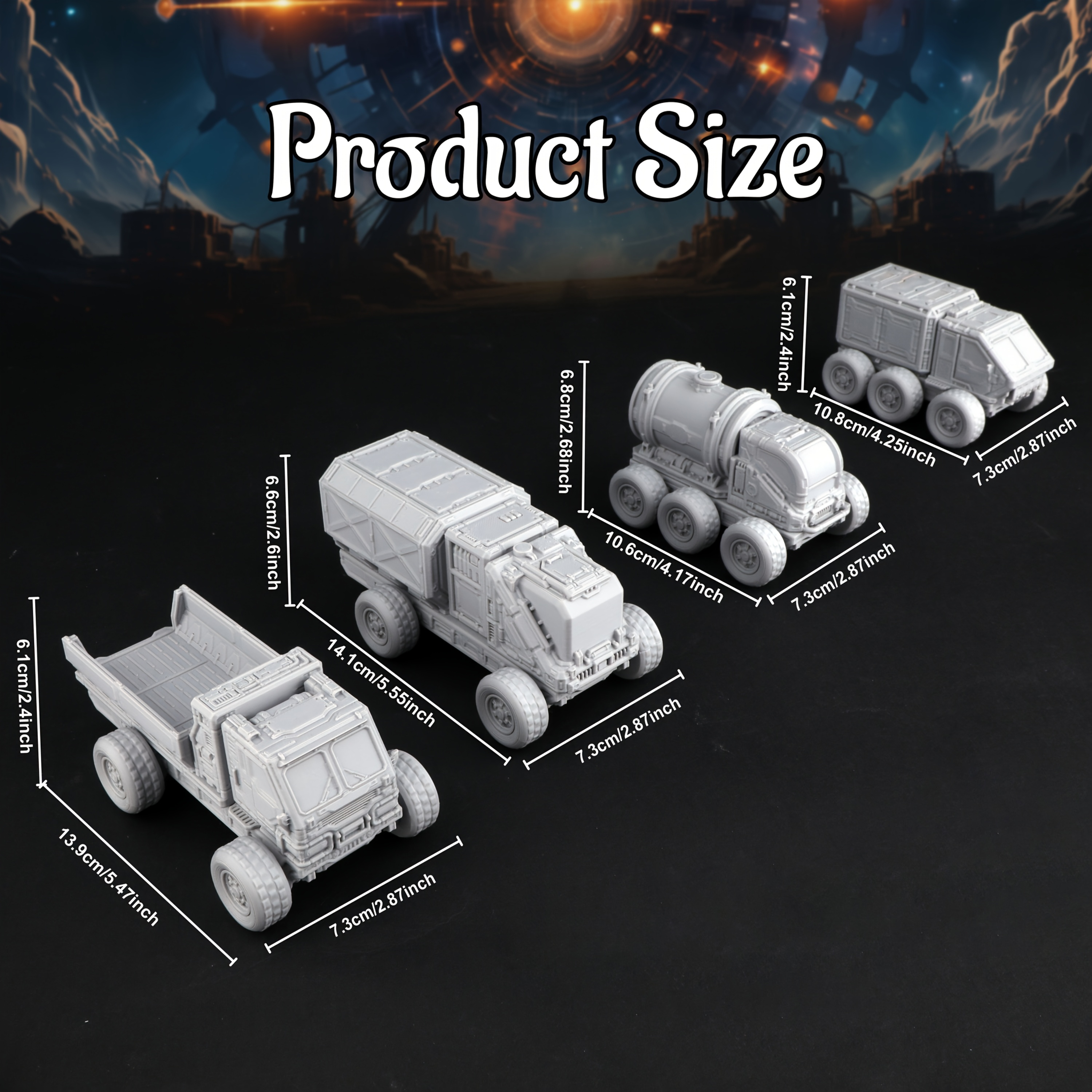 Sci-Fi RPG Truck Miniatures, P - Board Game Dune บทวิจารณ์และราคา
