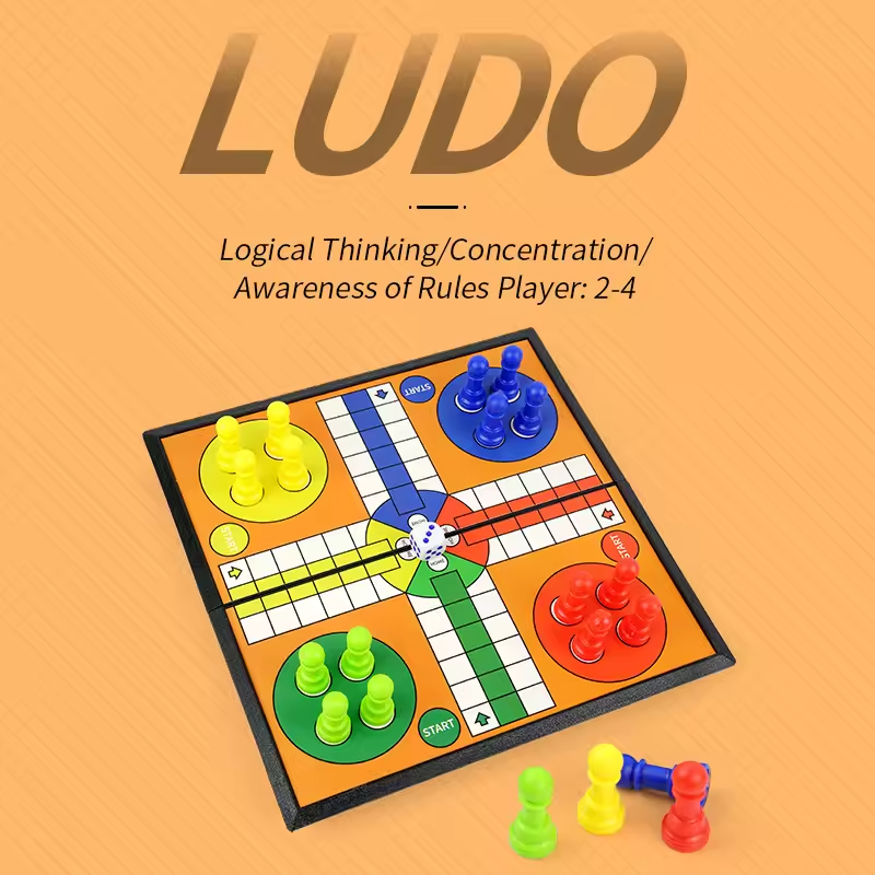 Ludo Game Set Strategy Game Pa - Strategy Board Game บทวิจารณ์และราคา