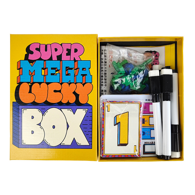 Super Mega Lucky Box Board Gam - Strategy Board Game บทวิจารณ์และราคา