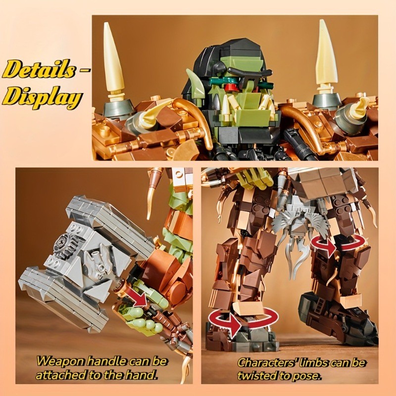 1776pcs ORC Sarr Building Bloc - Board Game Empire บทวิจารณ์และราคา