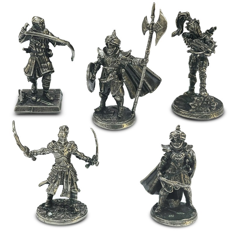 White Copper Metal Warrior Ara - Board Game Design บทวิจารณ์และราคา