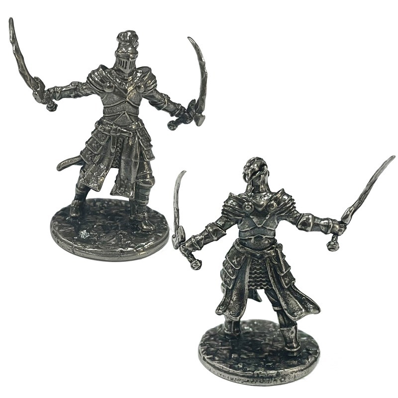 White Copper Metal Warrior Ara - Board Game Design บทวิจารณ์และราคา