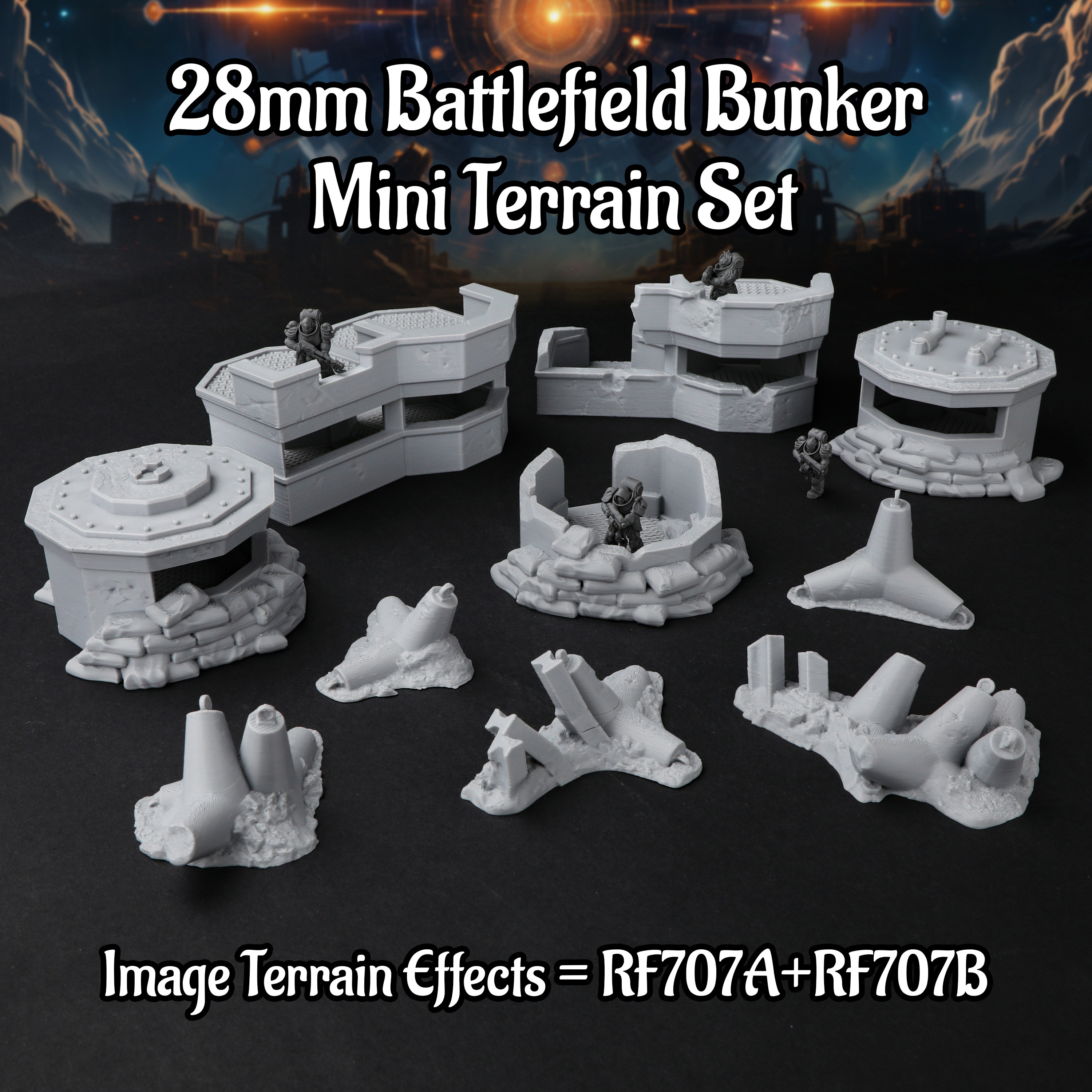 Sci-Fi Modular Battlefield Bun - Board Game Dune บทวิจารณ์และราคา