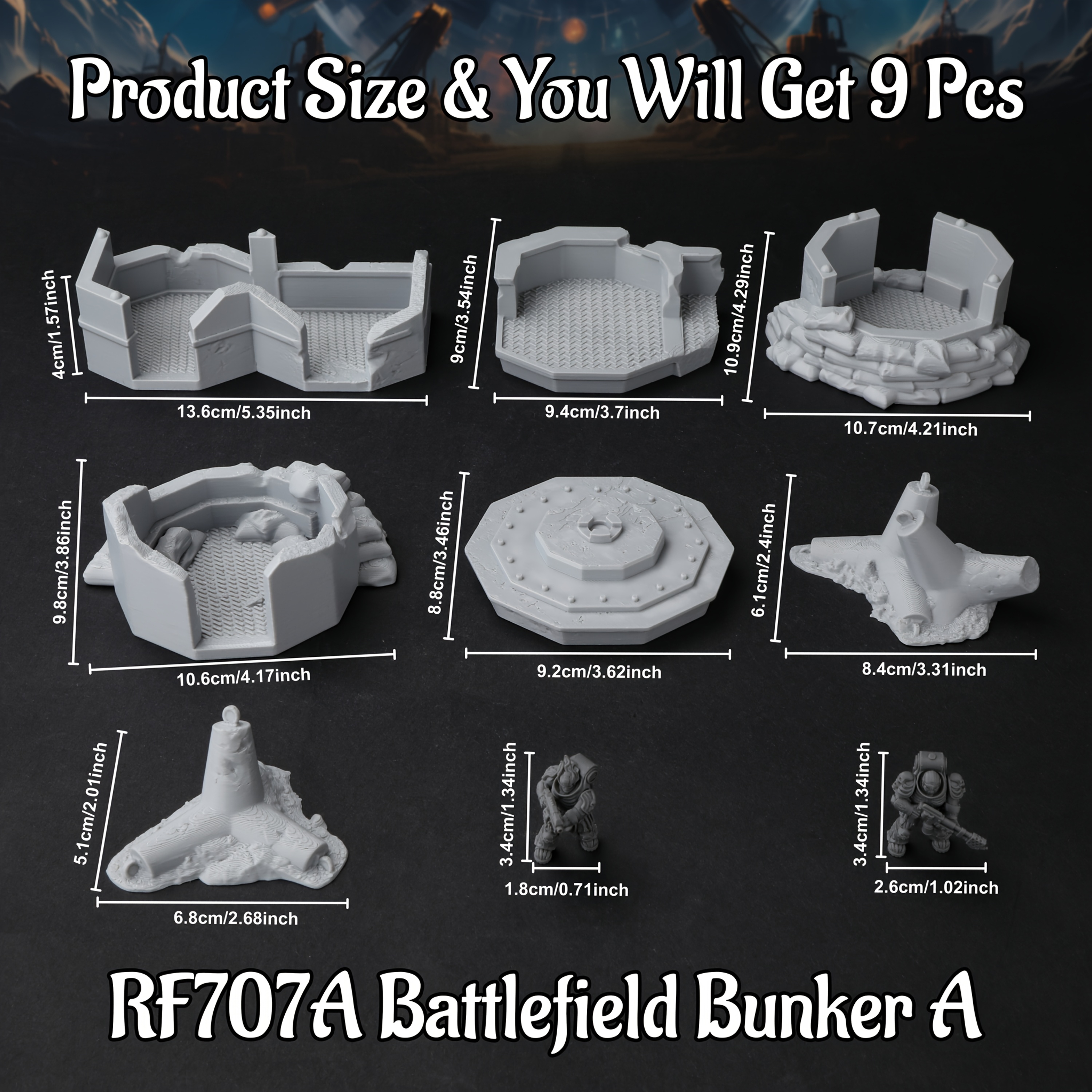 Sci-Fi Modular Battlefield Bun - Board Game Dune บทวิจารณ์และราคา