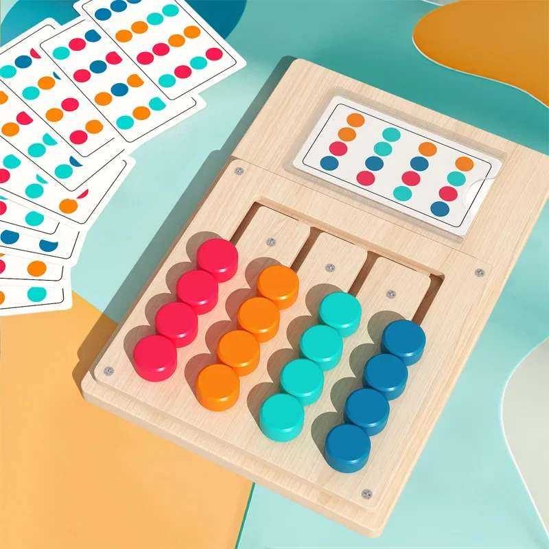 Montessori Wooden Color Shape  - Board Game Design บทวิจารณ์และราคา
