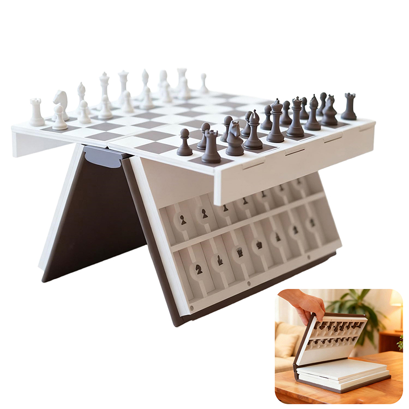 Chess Set 3D Printed Book Fold - Board Game Design บทวิจารณ์และราคา