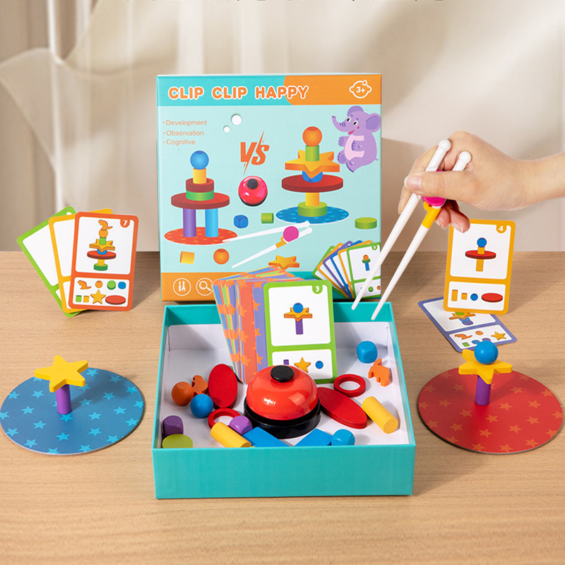 Wooden Stacking Blocks Shape S - Board Game Design บทวิจารณ์และราคา