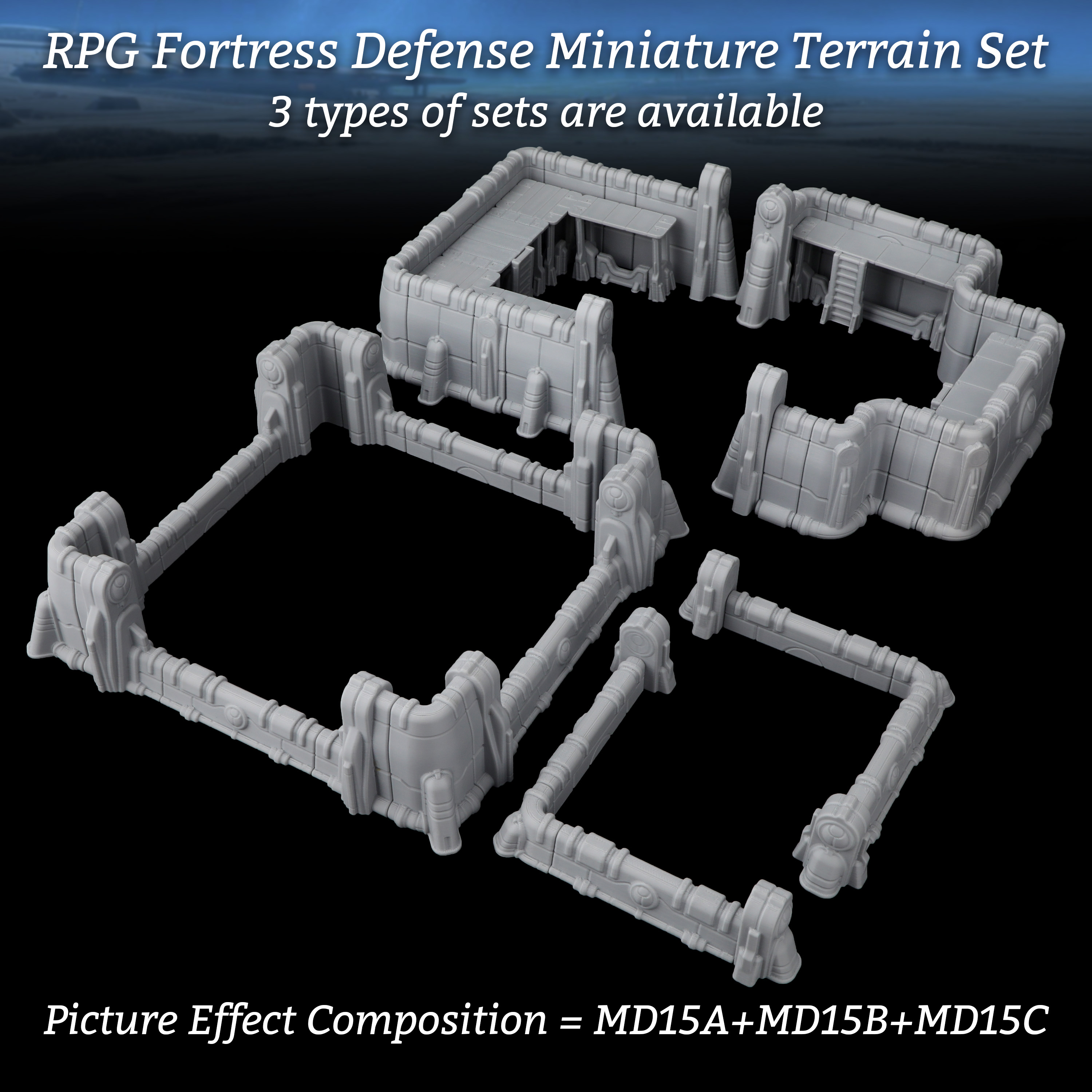 Sci-Fi Modular Fortress Defens - Board Game Dune บทวิจารณ์และราคา
