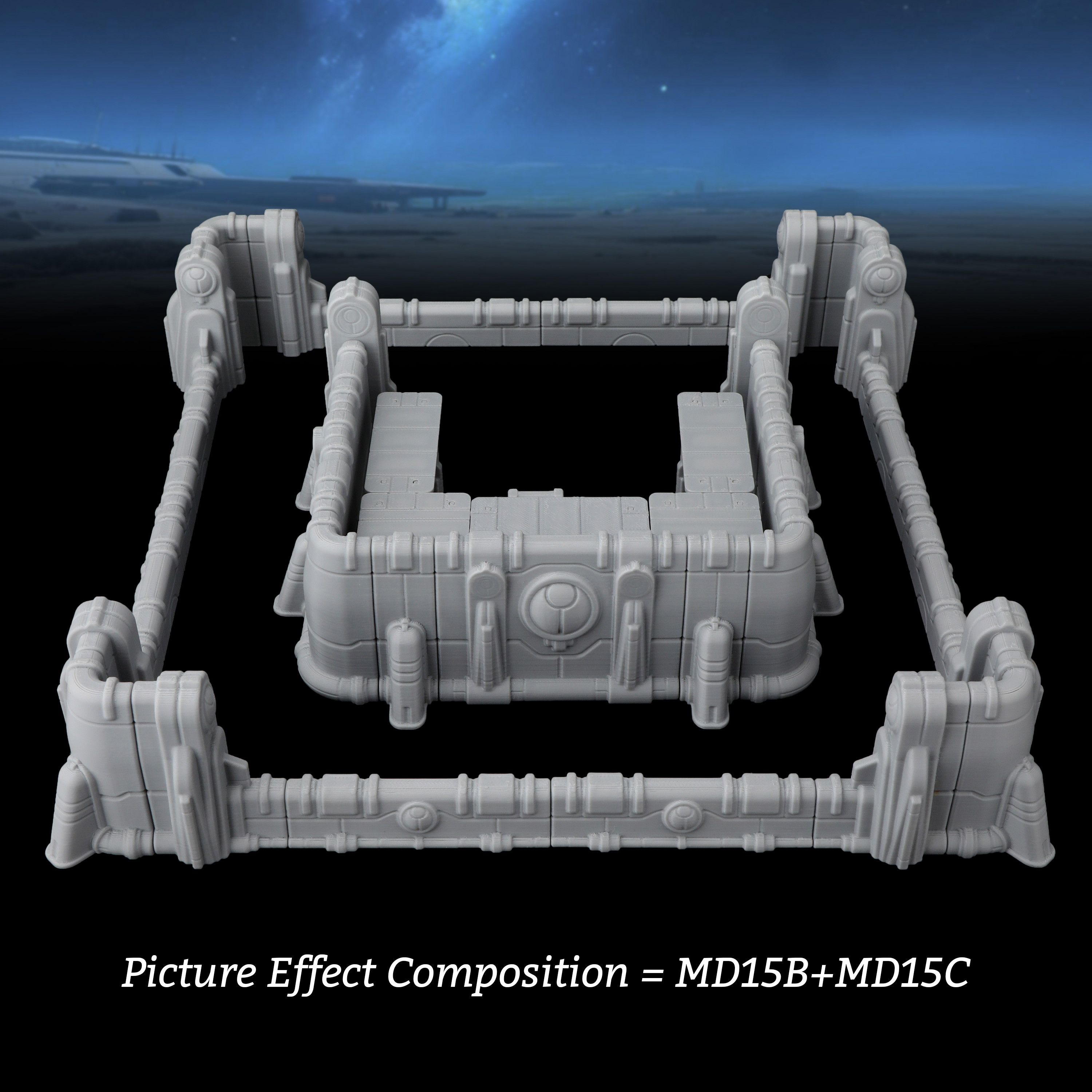 Sci-Fi Modular Fortress Defens - Board Game Dune บทวิจารณ์และราคา