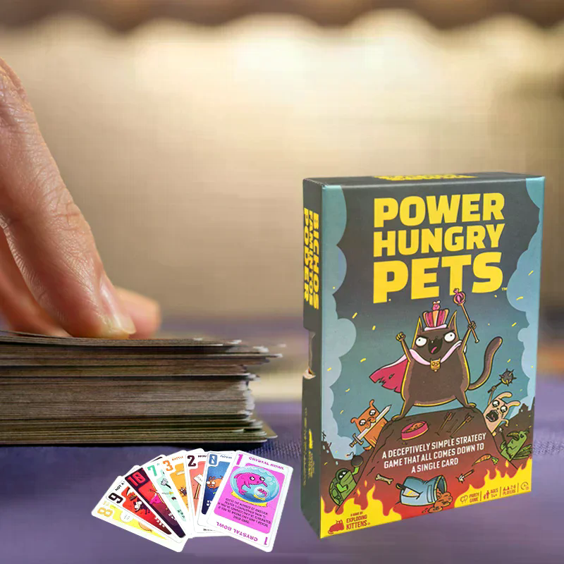 Power Hungry Pets Card Game Fa - Strategy Board Game บทวิจารณ์และราคา