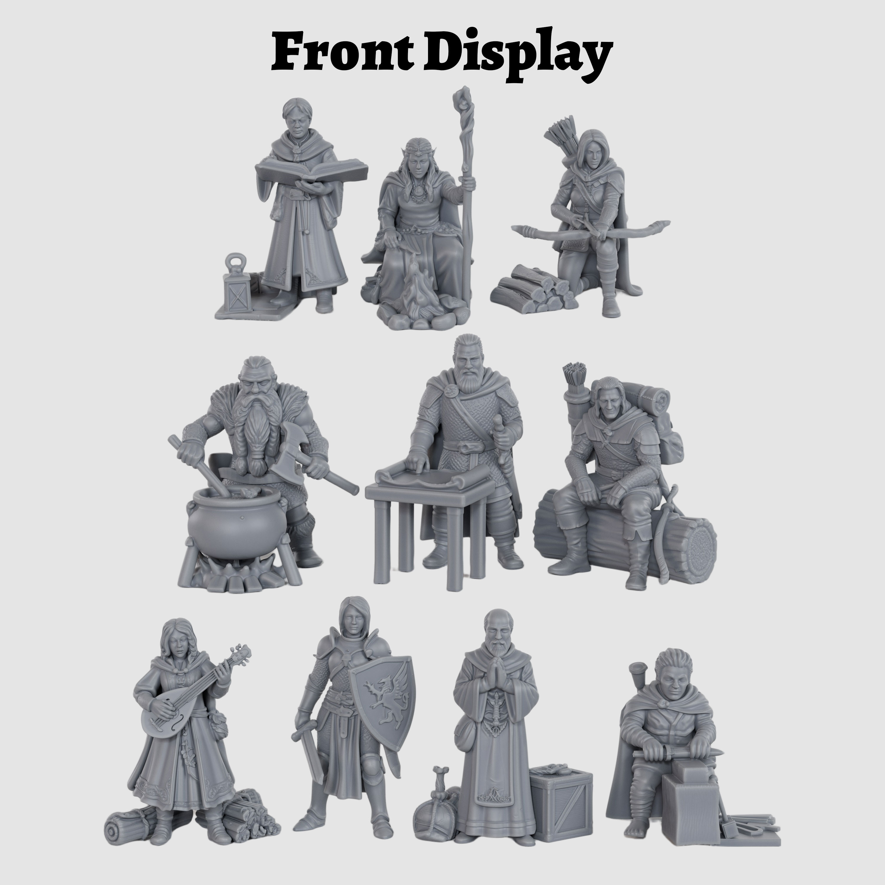 Fantasy Adventurer NPC Miniatu - Board Game Dune บทวิจารณ์และราคา