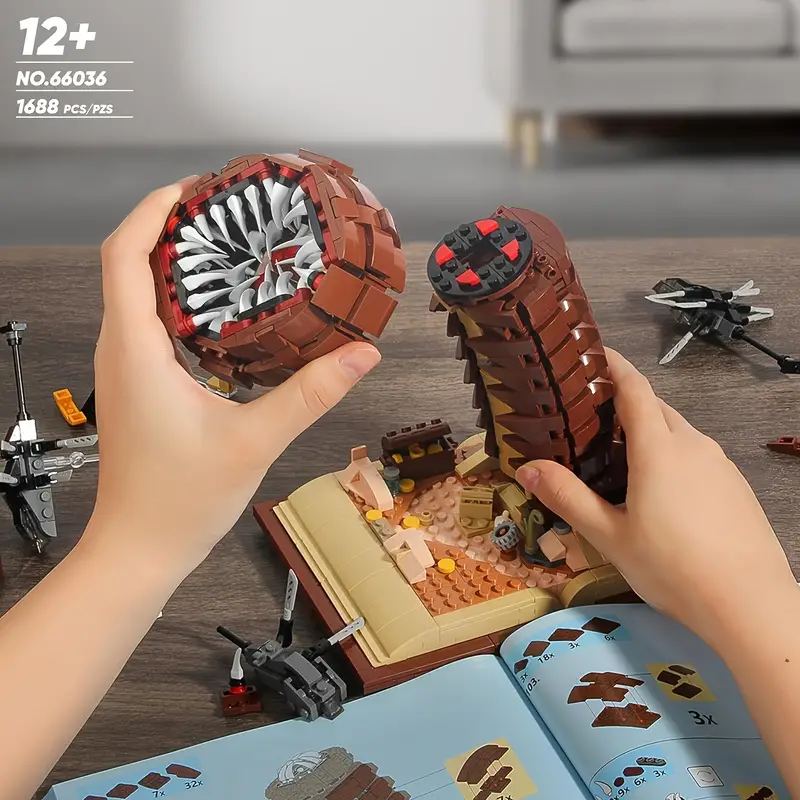 1688PCS MOC Movie Dune Sandwor - Board Game Dune บทวิจารณ์และราคา