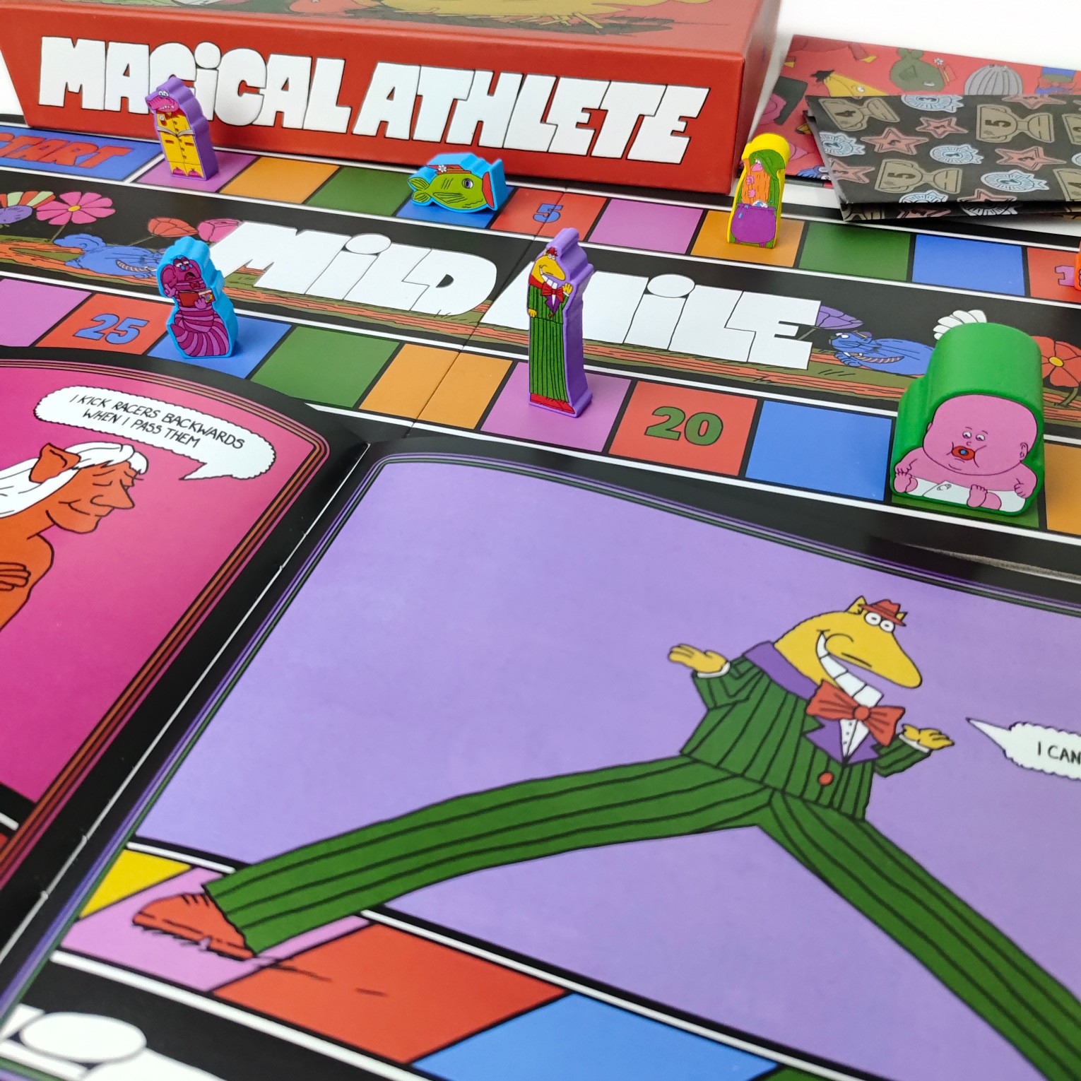MAGICAL ATHLETE Card Game Part - Strategy Board Game บทวิจารณ์และราคา