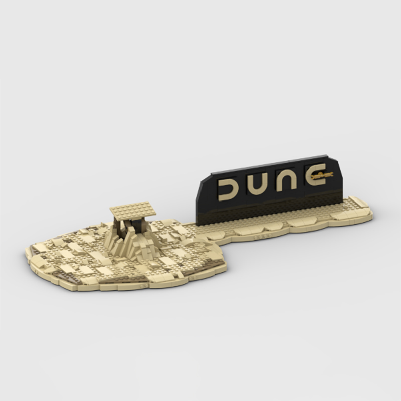 693pcs MOC Display For Set Dun - Board Game Dune บทวิจารณ์และราคา