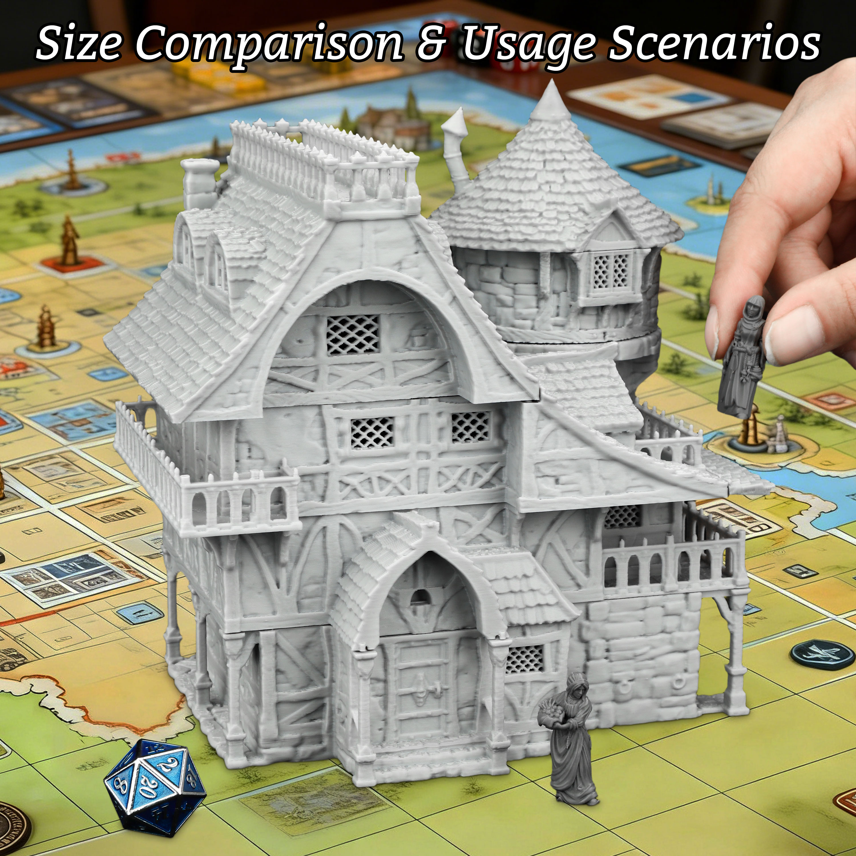 Fantasy Inn Miniature Building - Board Game Dune บทวิจารณ์และราคา