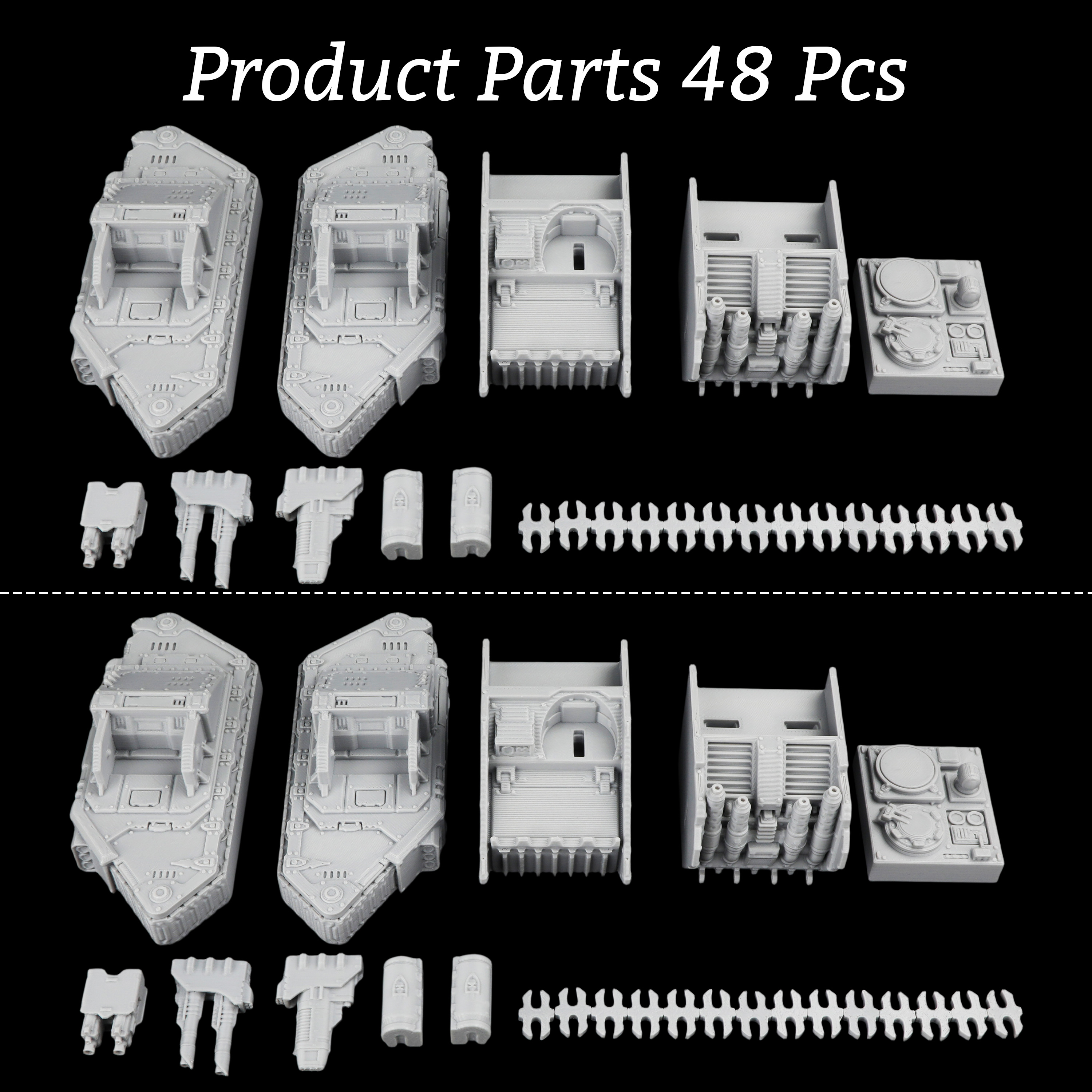 2Pcs Sci-Fi Tank Miniature Set - Board Game Dune บทวิจารณ์และราคา