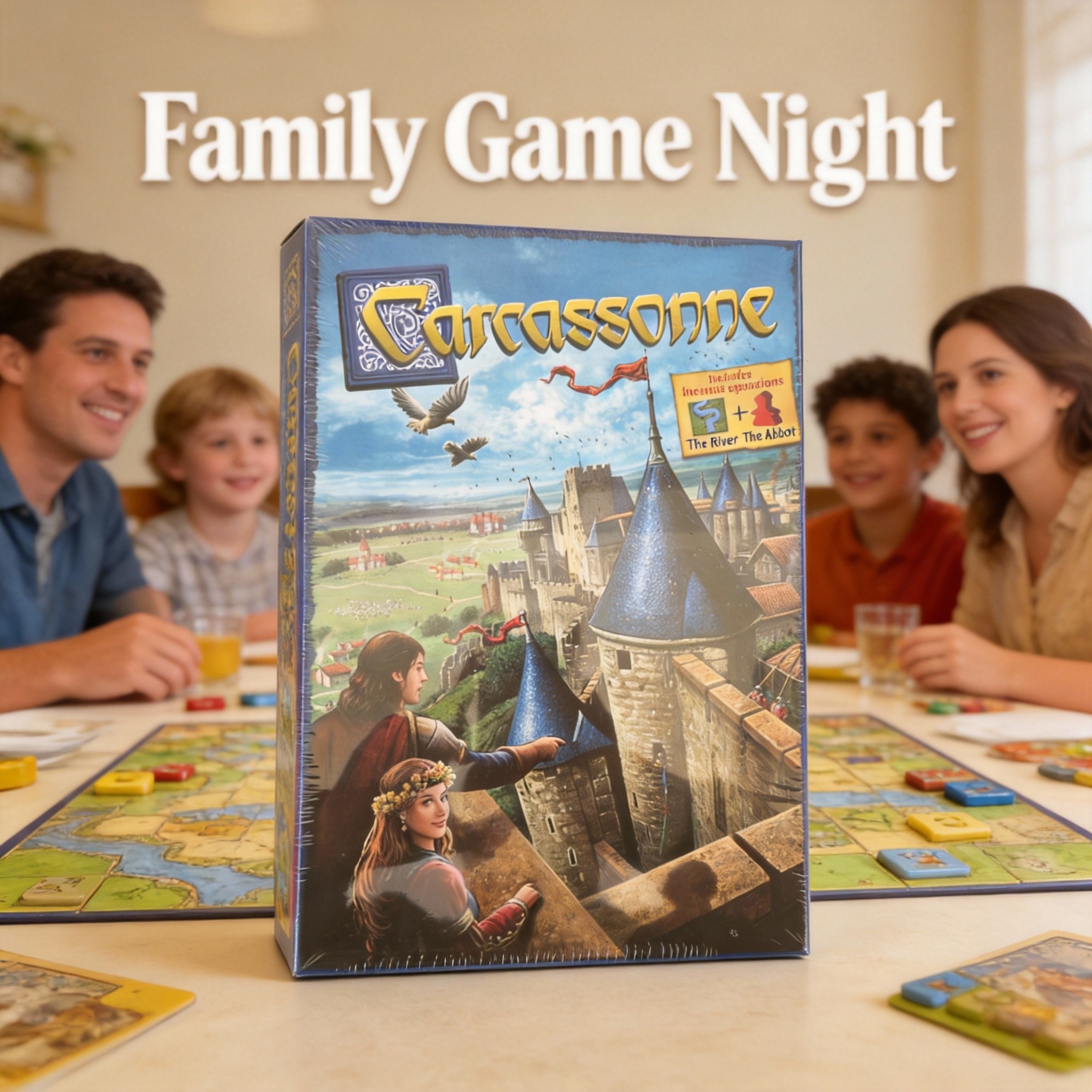Carcassonne （English Edition）  - Strategy Board Game บทวิจารณ์และราคา