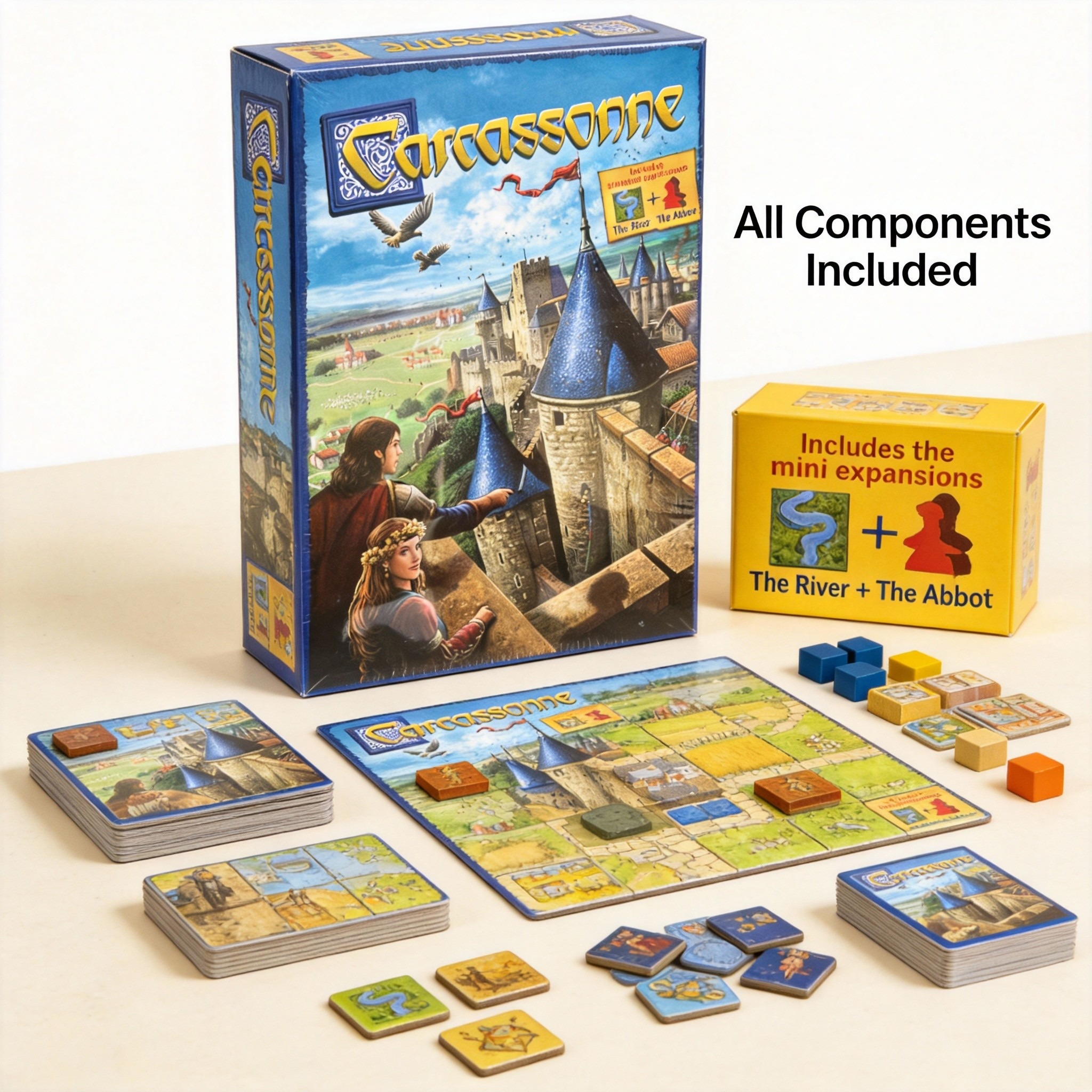 Carcassonne （English Edition）  - Strategy Board Game บทวิจารณ์และราคา