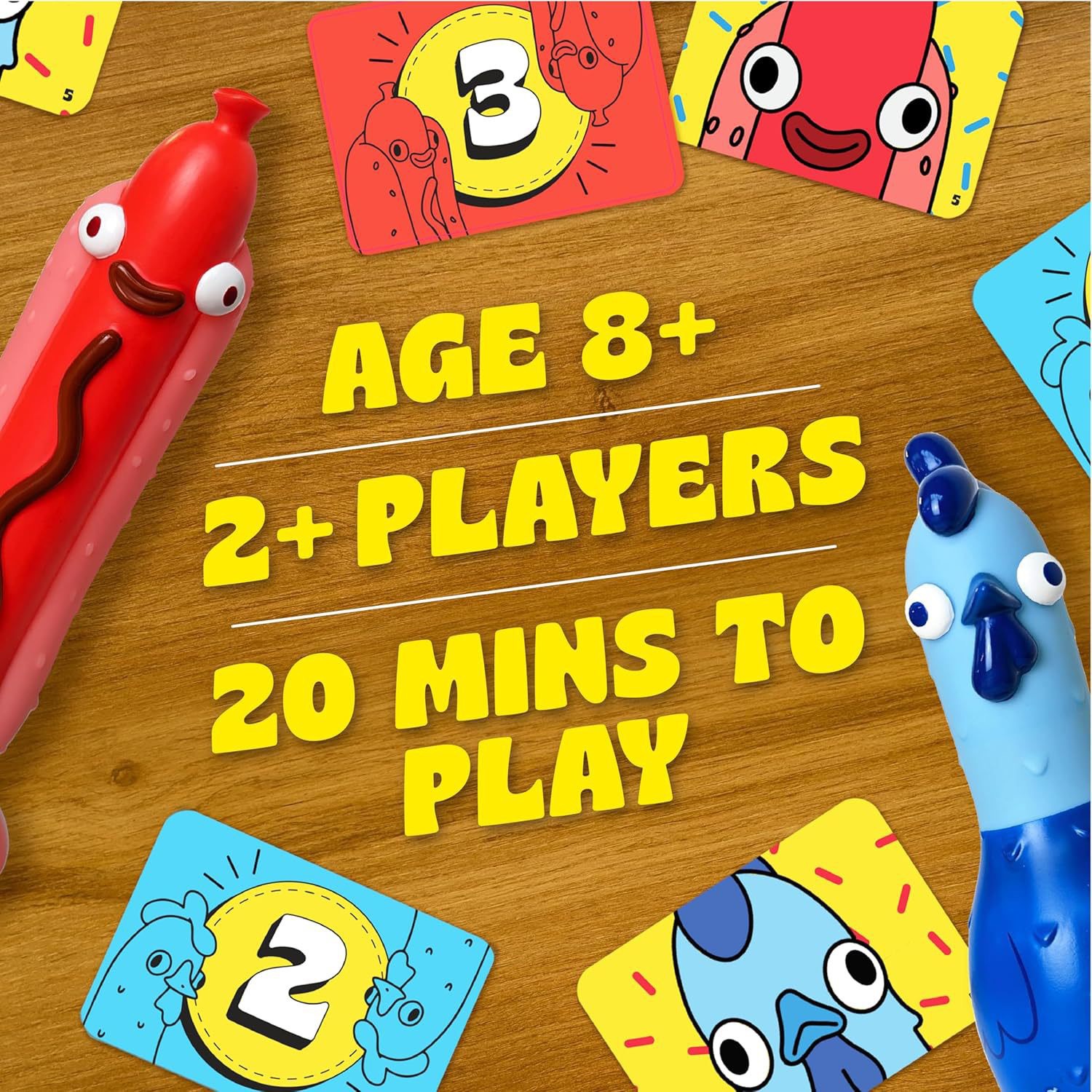 Fast Strategy Chicken vs Hotdo - Strategy Board Game บทวิจารณ์และราคา