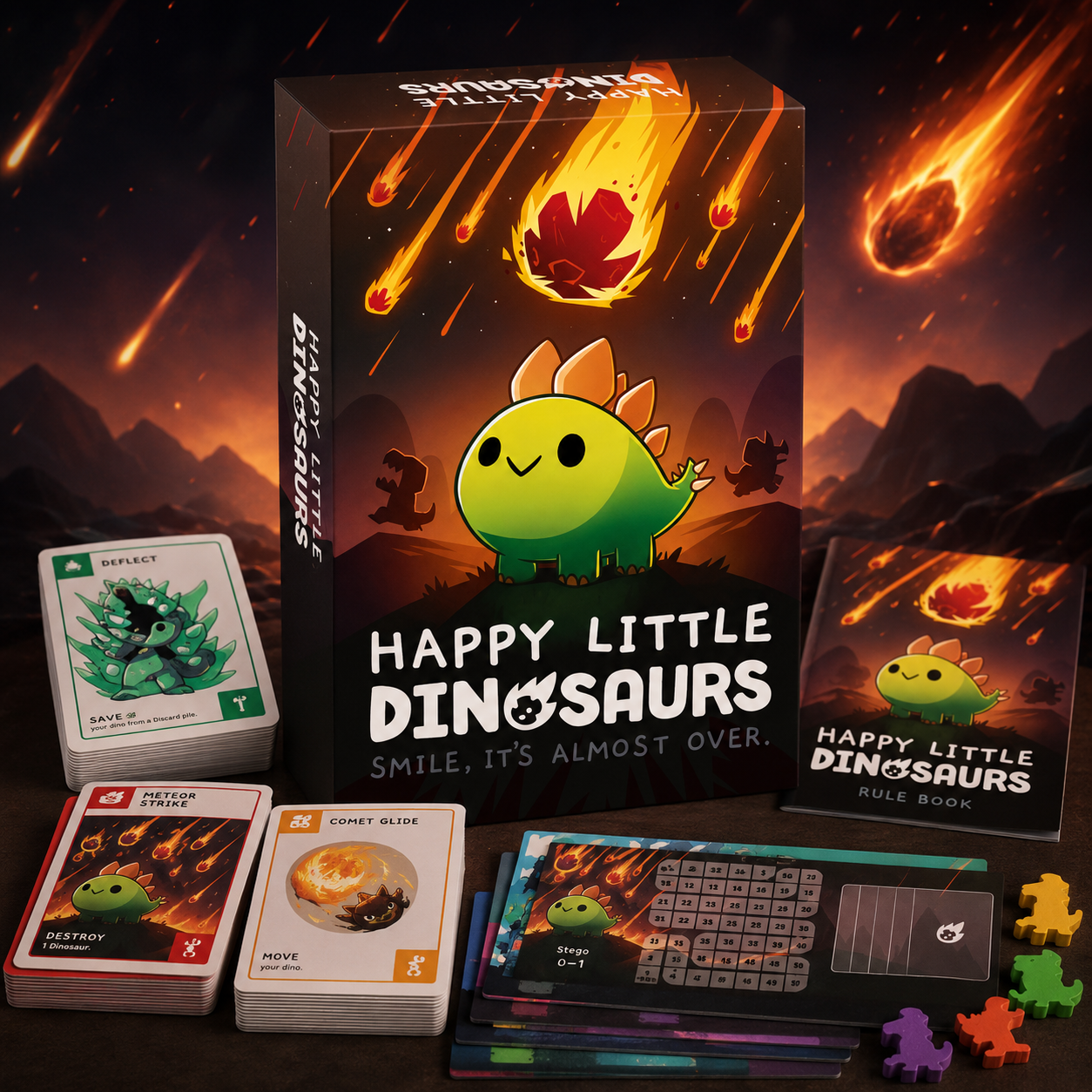 Happy Little Dinosaurs Cute Su - Strategy Board Game บทวิจารณ์และราคา