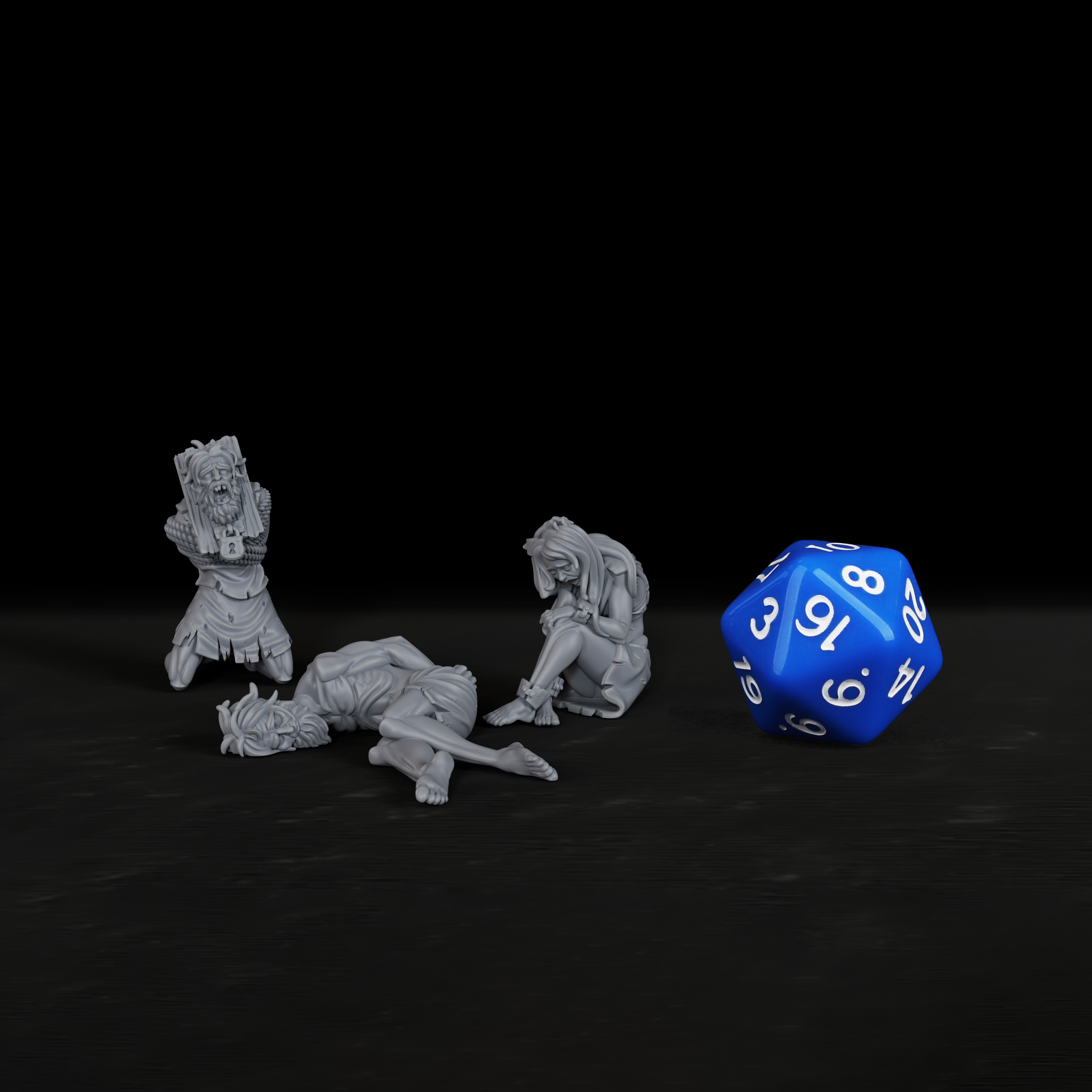 Dungeon Prisoners RPG Miniatur - Board Game Dune บทวิจารณ์และราคา