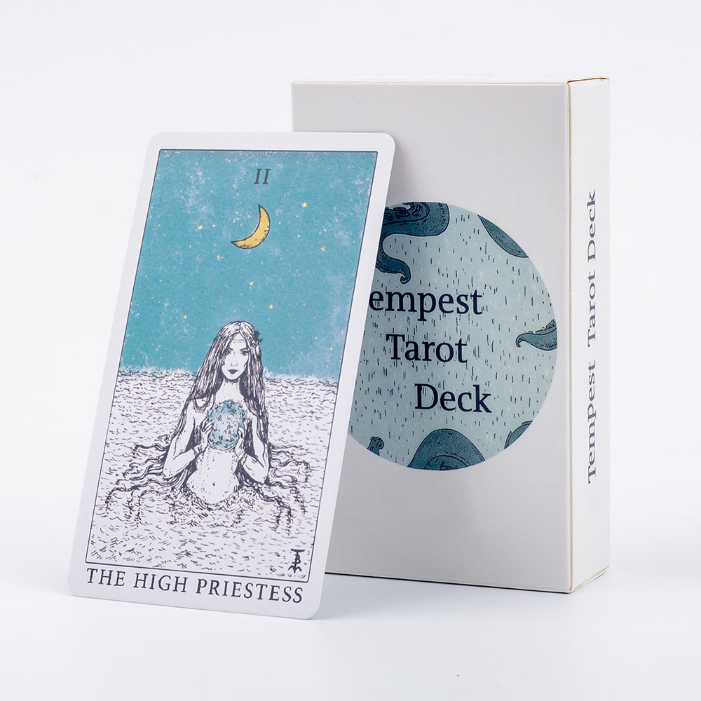 Ocean Themed Tempest Tarot  De - Board Game Design บทวิจารณ์และราคา