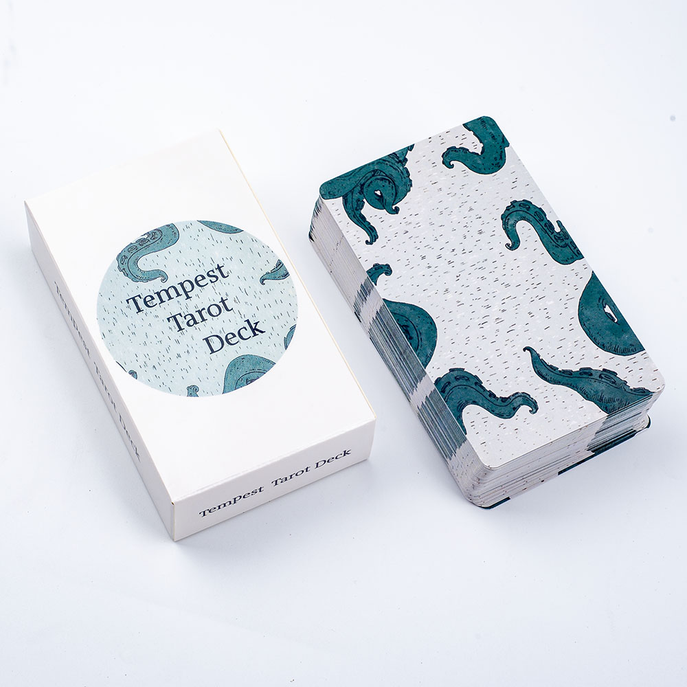 Ocean Themed Tempest Tarot  De - Board Game Design บทวิจารณ์และราคา