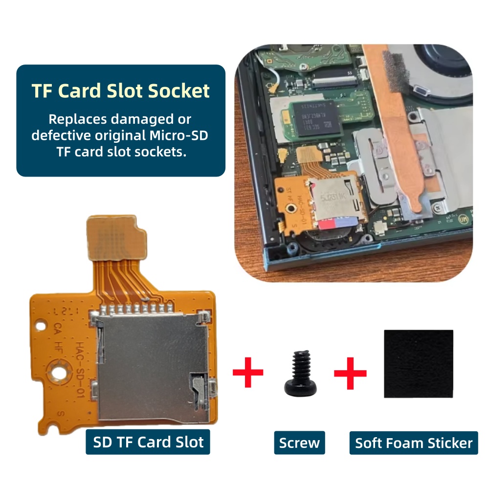 Replacement SD TF Card Slot So - Board Game Nintendo Switch บทวิจารณ์และราคา